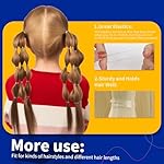 Teenitor Clear Elastic Hair Bands, 2000pcs Mini Hair Rubber Bands, Hair Ties, Soft Hair Elastics Ties, 2mm in Width and 30mm in Length - Image 4