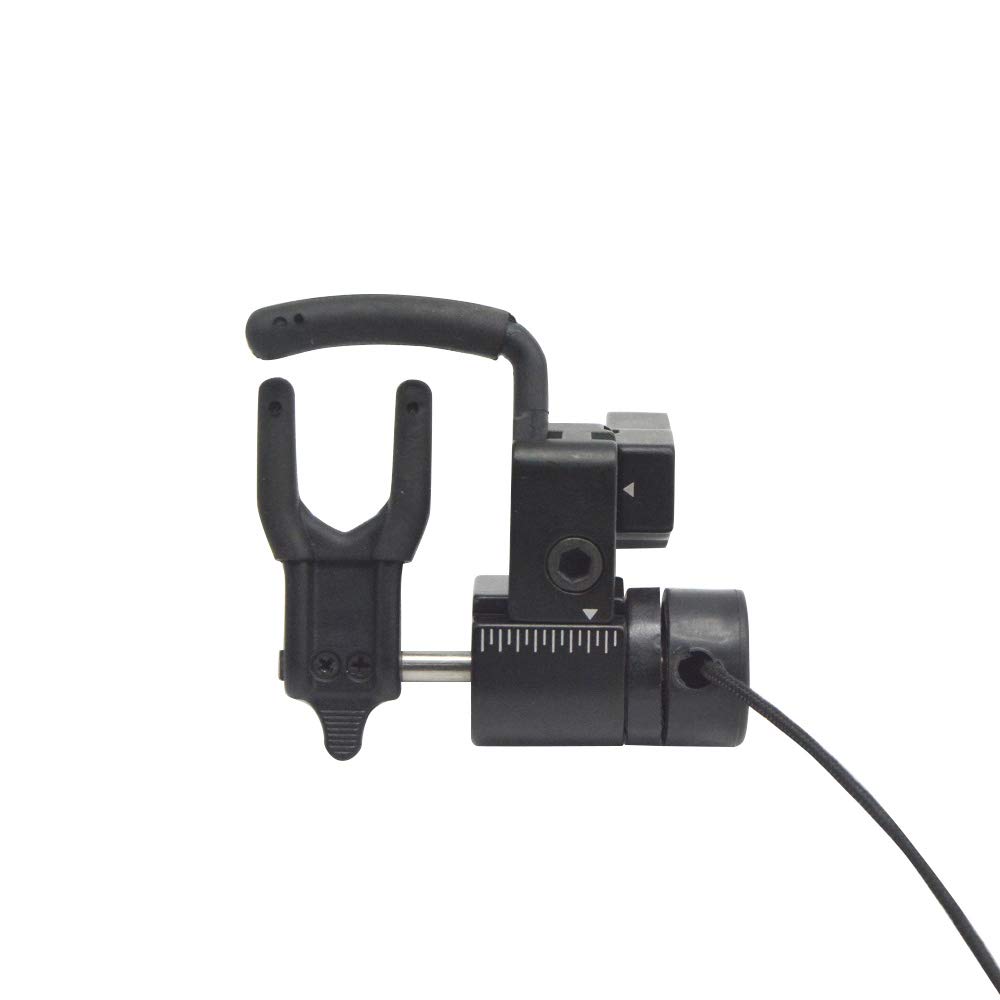 Archery Drop Away Arrow Rest Aluminum Alloy Adjustable Arrow Launcher Rest for Compound Bow Hunting Target Shooting Accessory Right & Left Handed