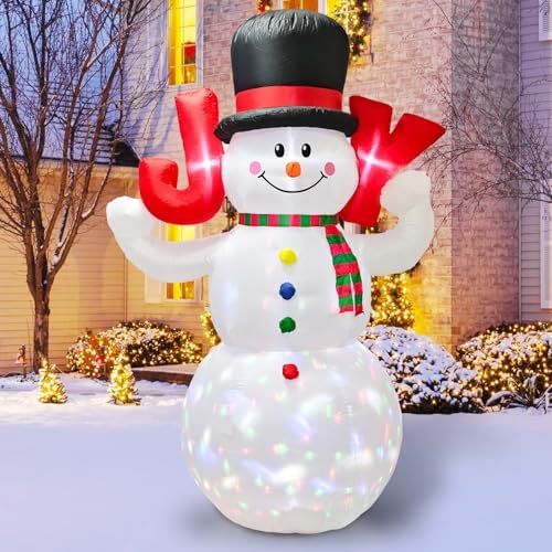8ft Christmas Inflatables Outdoor Decorations, Christmas Blow up ...