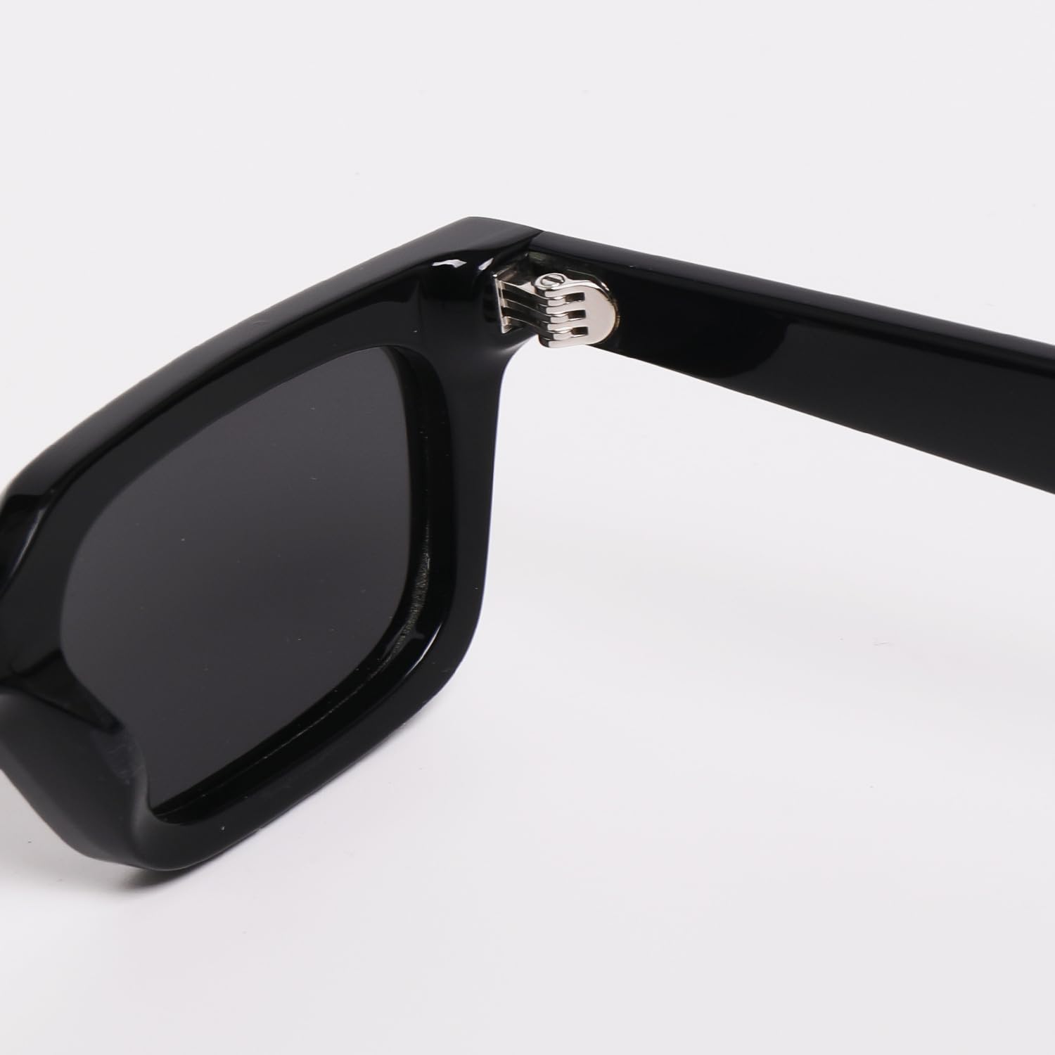 Occhiali da sole retrò alla moda con montatura spessa in acetato, vintage, protezione UV400 per uomo e donna