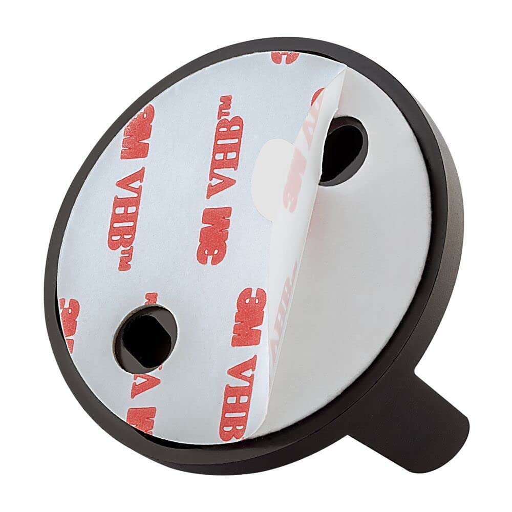 Tiger Tune Dispensador de Jabón Autoadhesivo, Latón Cepillado/Negro