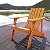 JONATHAN Y PAT1001A Irving Outdoor Patio Modern Acacia Wood Adirondack Chair for Garden, Lawn, Backyard, Pool, Deck, Beach, Firepit, Light Brown