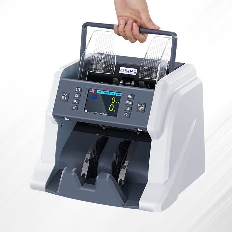 RIBAO BC-40 Banknote Counter&Currency Detector, Money Counter