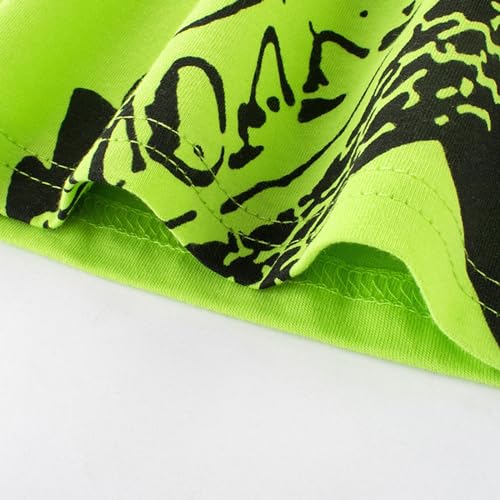 Toddler Boys Short Sleeve T-Shirts Dinosaur Graphic Casual Tops for Kids Crewneck Cotton Tee Shirt Cute Summer Clothes3