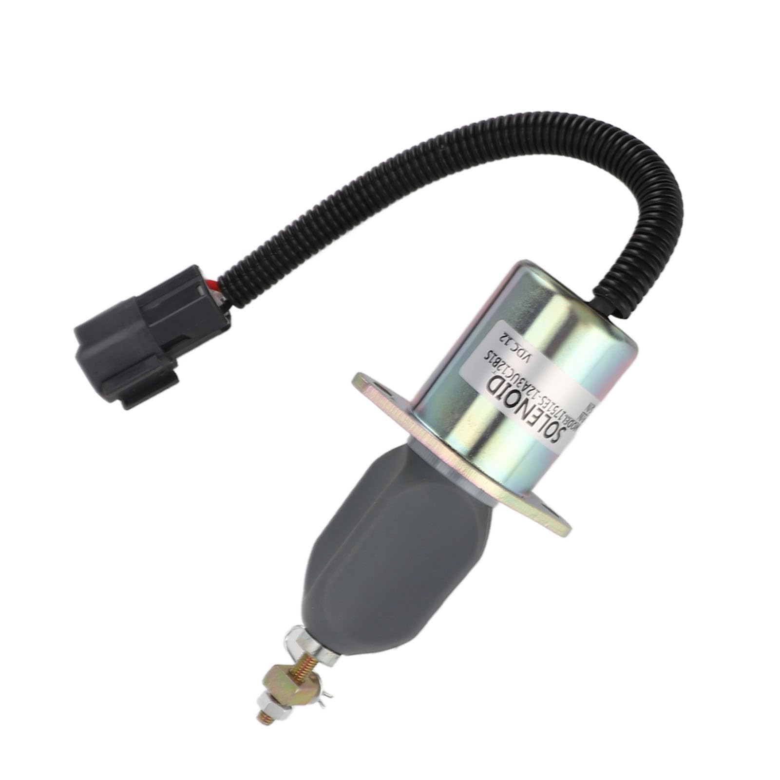 Solénoïde D'arrêt de Carburant 12 V 1751ES 12A3UC12B1S pour Générateurs, Automatisation Industrielle, Machines d'emballage avec Contrôle Précis