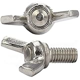 Durchmesser: 6 mm ; Höhe: 5,1 mm ; Kopfhöhe: 13,6 mm ; Flügeldicke: 2,5 mm ; Basisdurchmesser: 12,7 mm ; Maß: 8,4 mm ; Flügelbreiten: 27,8 mm