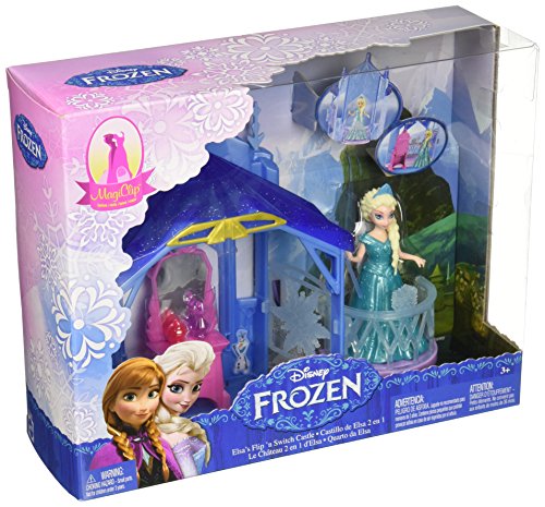 Disney Frozen MagiClip Flip 'N Switch Castle and Elsa Doll