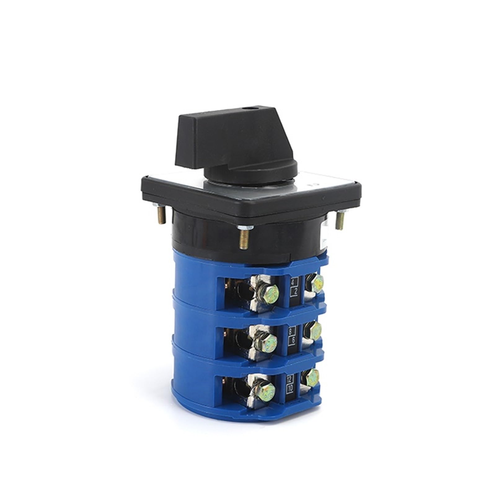 IDGTTLDF SZW26/LW26-125 4/8/12/16 Terminal Screws 125A 660V ON Off ON Generator Transfer Changeover Cam Switch Button 3 Positions(125A D303.3)