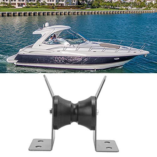 Yctze Bow Roller - Replacement For Ship Yacht Fishing Boat Speedboat Marine Bracket 316 Stainless Steel Dual Wheel Butterfly Type - Image 3