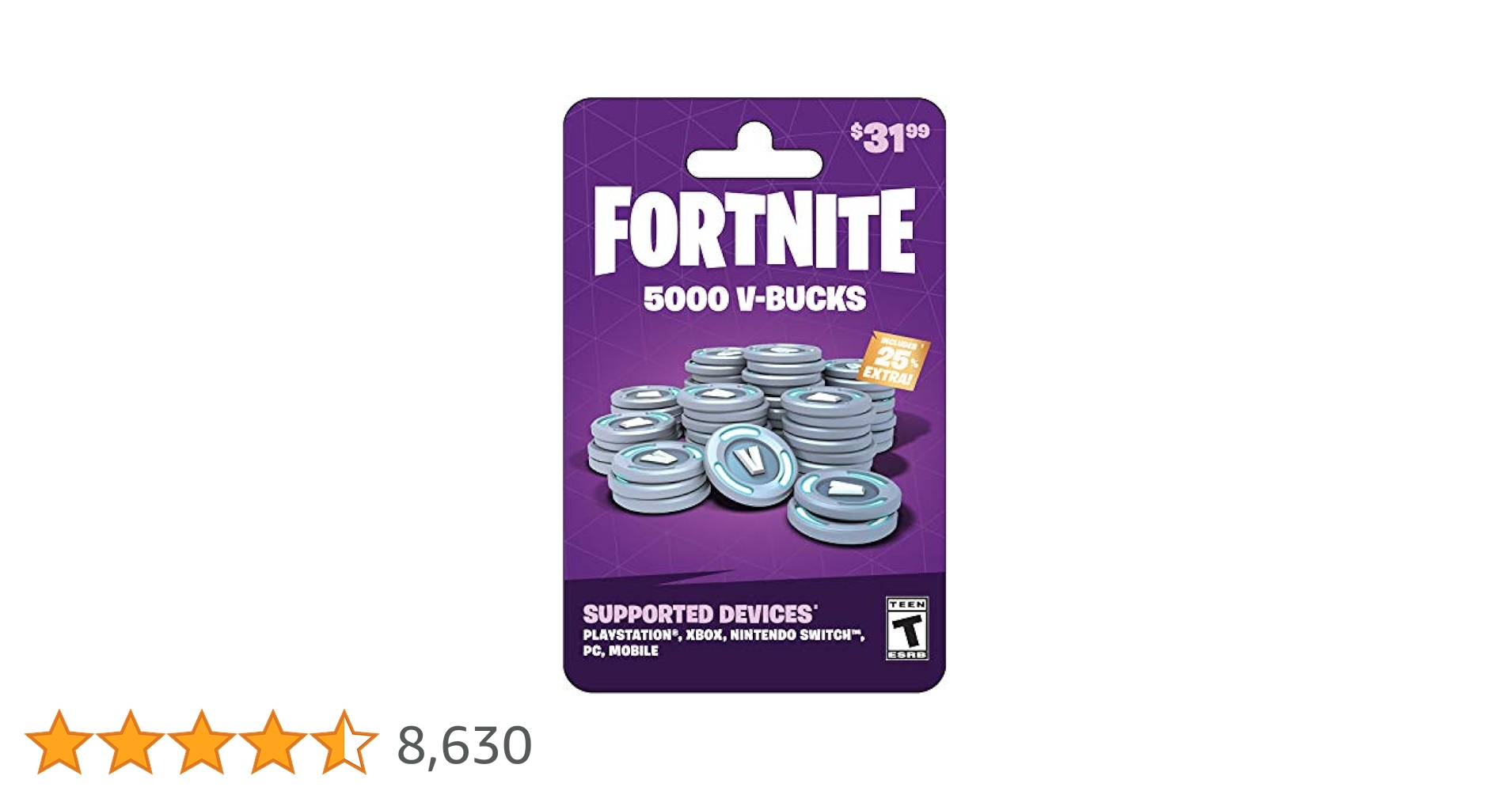FORTNITEブイバックスカード　5000V-BUCKS 3枚セット FORTNITEブイバックスカード 5000V-BUCKS 3枚セット V-Bucks