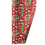 Dmuzsoih 20 m Meme Weihnachtsgeschenkpapier - Event Verpackungsbedarf | Feiertagsdekoration Geschenkpapier | Für Freunde Veranstalter Bürokollegen Sozialverein Geburtstag Familienzusammenkunft