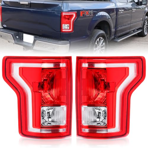 Boine Tail Light for 2015-2017 Ford F-150 Driver & Passenger Side Rear Light
