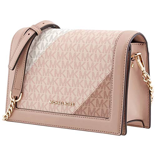 Michael Kors Colorblock Jet Set Signature Logo Crossbody Bag