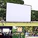 Produktbild 110-Zoll 16: 9/4: 3 Einfacher Tragbarer, Schnell Faltbarer Filmbildschirm HD Anti-Falten-Projektorbildschirm Für Innen- Und Außenbereiche Projektorbildschirm Zum Herunterziehen Heimkino-Party