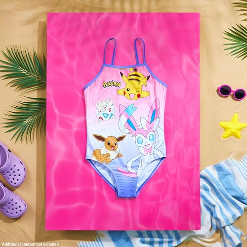 Image of Get Trend Swimsuit Girls Toddlers One Piece Bathing Suit Stretchy Swimwear Beach Pool