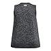 Under Armour Womens Tech Twist Tank Top, (001) Black / / White, X-Large