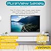Veltech 24 Inch HD Ready LED TV - Energy Efficient Non-Smart TV Freeview HD, HDMI, USB Media Player, Dolby Digital Audio, Wall Mountable Small Television for Kitchen, Bedroom or Lounge【Energy Class E】