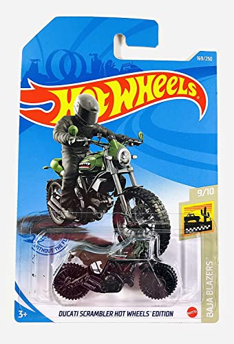 Hot Wheels Ducati Scrambler 1:64 Metal 2021 miniatura 1