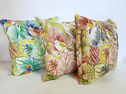 Coussin Tropical Oiseaux de Prestige Evans Lichfield Matière Confortable - 3
