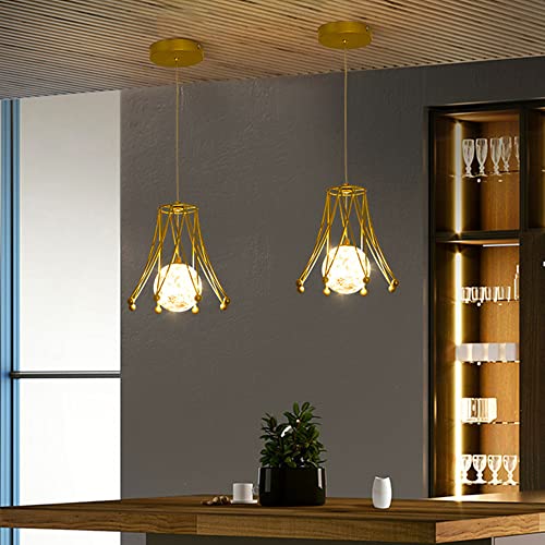 Plafond lampe suspendue LED pour éclairage de bar et décoration chambre