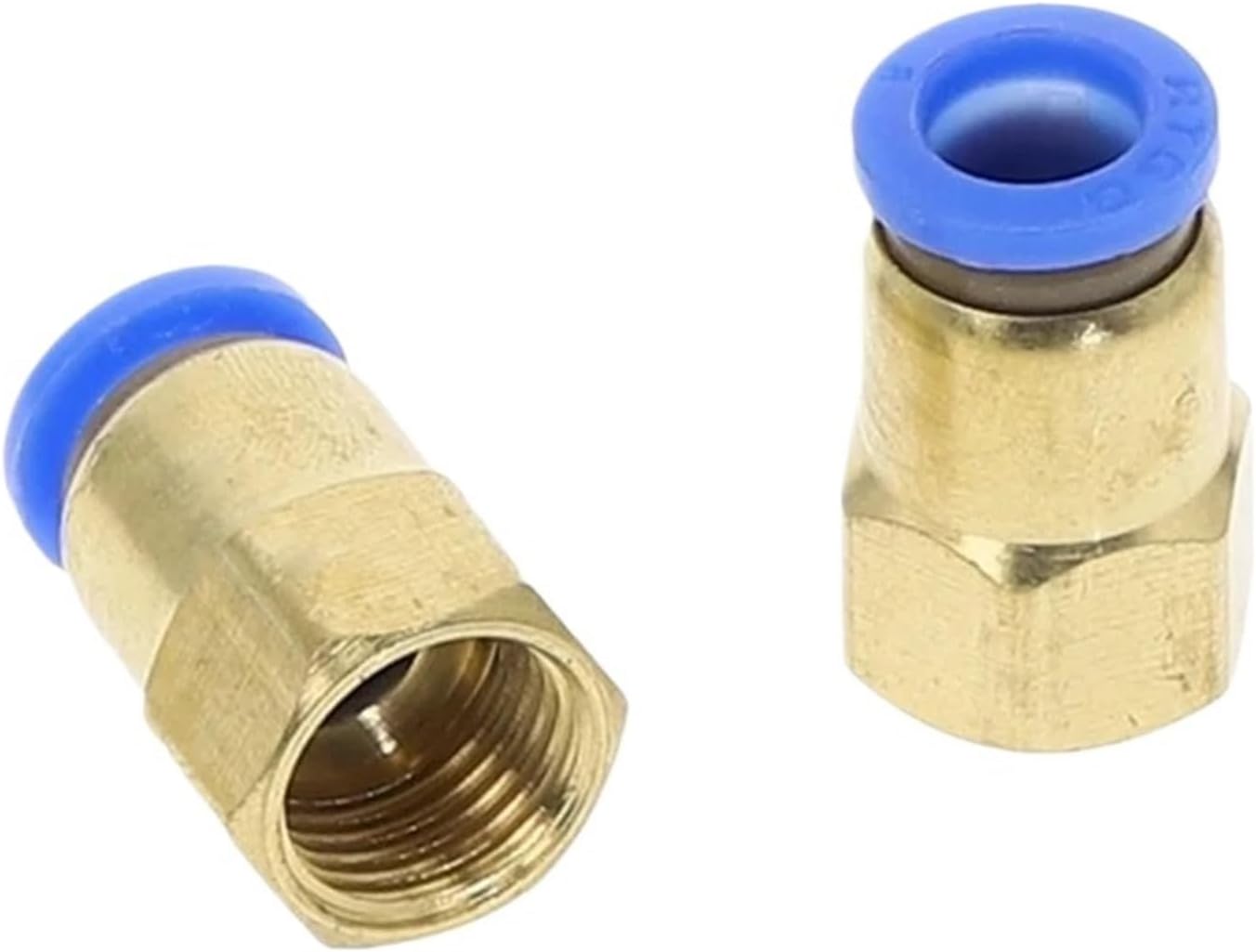 PCF" OD Hose Tube 4MM-12MM Pneumatic Connector 1/8'' 1/4'' 3/8'' 1/2''BSP Female thread Push In Fitting for Air Pipe joint (Color : 12mm OD Hose, Size : 3/8 inch)