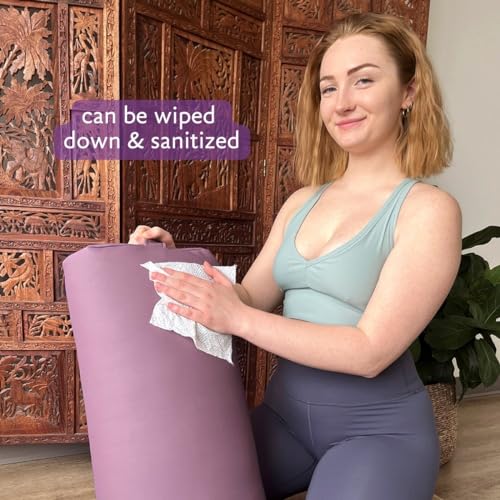 Image of Hugger Mugger Standard Yoga Bolster - Firm, Supportive, Handmade, Durable