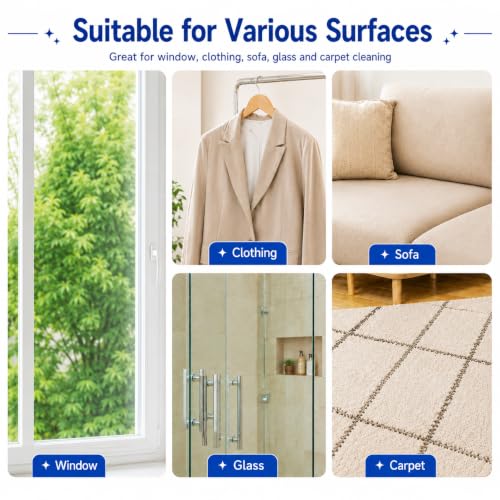 Image of 10Pack Microfiber Cloths for Handheld Steam Cleaner Compatible with Bissell Steam Shot, Comforday, PurSteam, Wagner Spraytech, Universal Washable Steam Cleaner Accessories