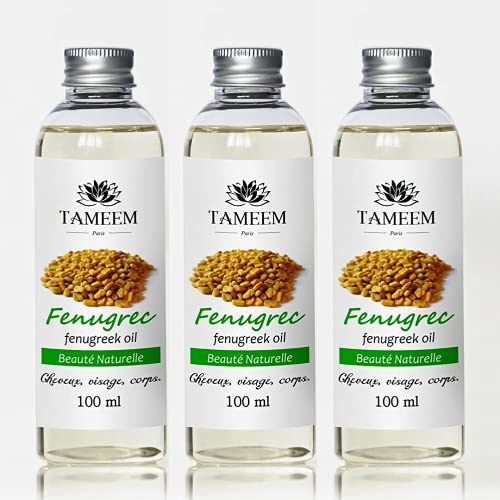 Huile de fenugrec pressée à froid de qualité supérieure pour le soin du visage et du corps