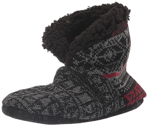 MUK LUKS Men's Bootie Slipper, Tree Classic, L/XL (11-13)