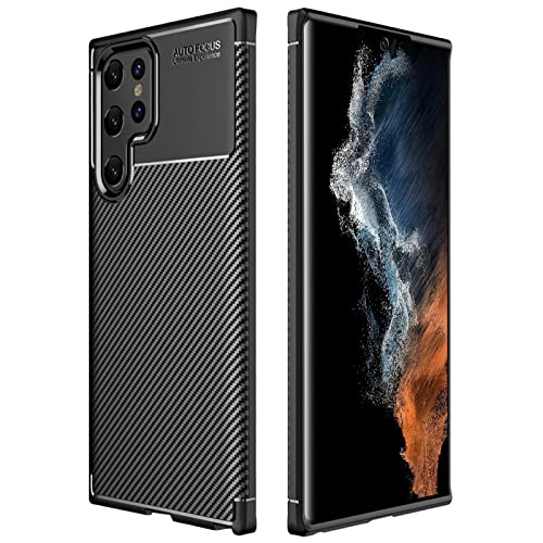 Galaxy S22 Ultra Coque pour Samsung Galaxy S22 Ultra 5G Coque Intégrale Silicone Souple TPU Hybrid Ultra Fine Original Etui pour Samsung S22 Ultra 5G Coque 360 Antichoc Anti-Rayures Case 6,8 Pouces Cover