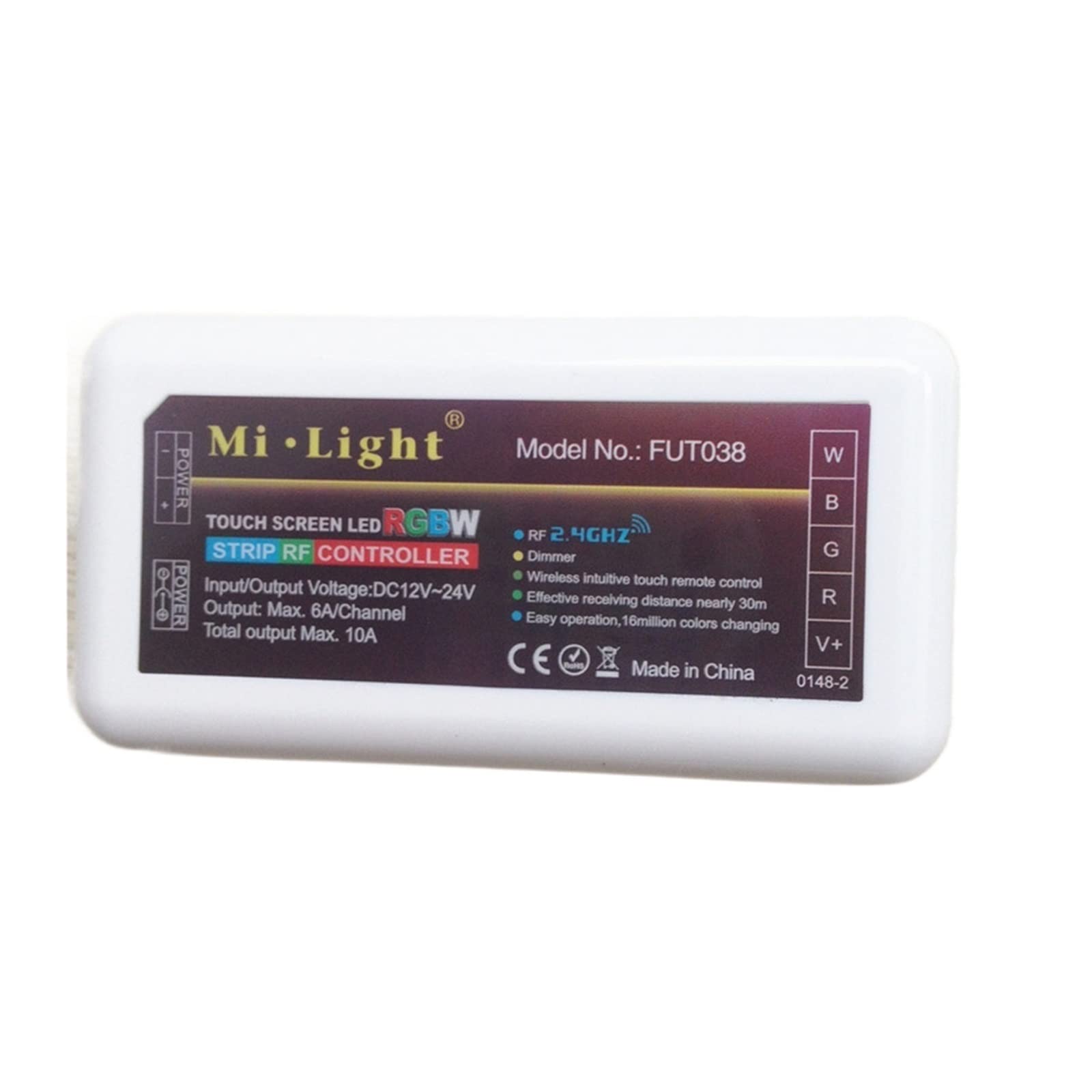 12-24V 24A 4 Zone Led Strip Controller 2.4G Regulable Inalámbrico for 5050 3528 3014 RGBW RGB RGBWW Led Strip