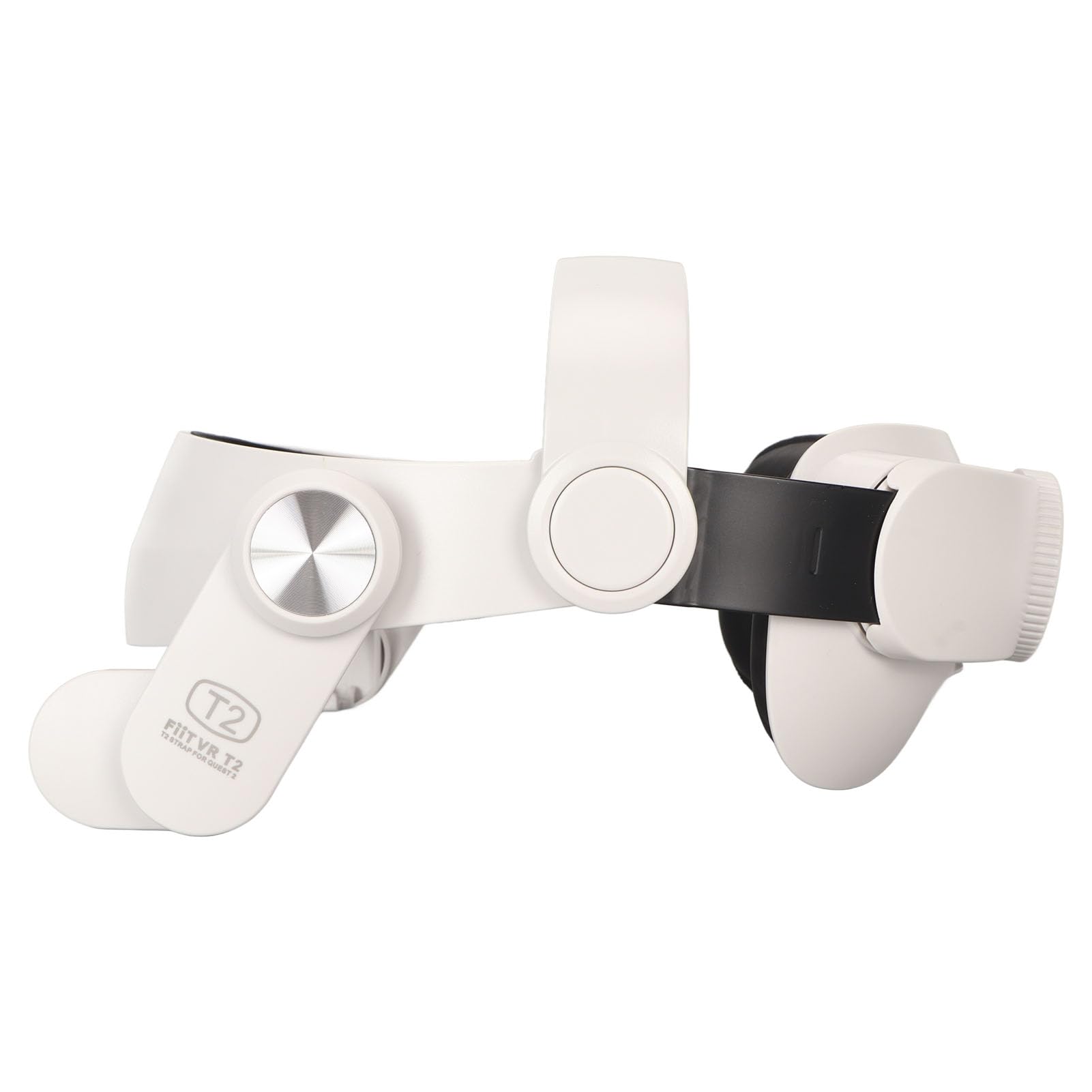 Sangle de tête de Casque pour 2, Remplacement de la Sangle de tête VR, charnières réglables avec Coussinets d'oreille en Cuir protéiné Souple, Effets sonores améliorés pour 2