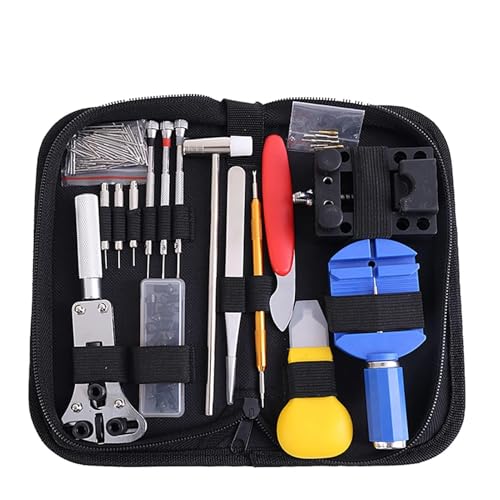 Outils montre ensemble de 147 pièces pour ouvrir la coque et remplacer la pile
