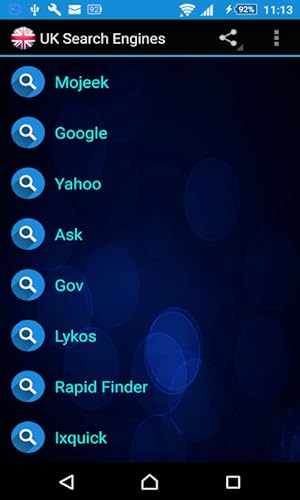 UK Search Engines
