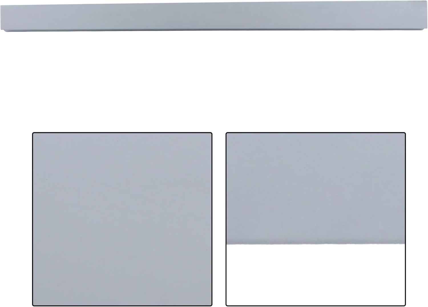 zeech Rocker Panels Sliver Left and Right Replacement for Silverado Sierra 4 Door Crew Cab 2014-2016