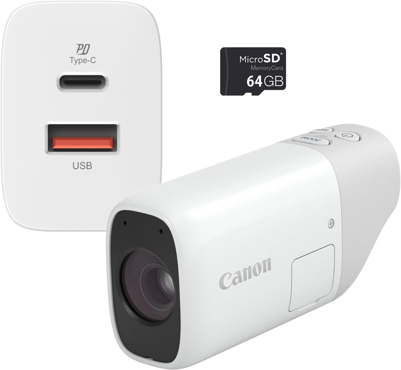 Canon PowerShot ZOOM Pocket-Sized Digital Monocular - Get Close, Then Closer with 3-Step Zoom, Lightweight Design, 12MP Stills, HD Video, USB-C Camera, Outdoor - Wi-fi & Bluetooth Connectivity