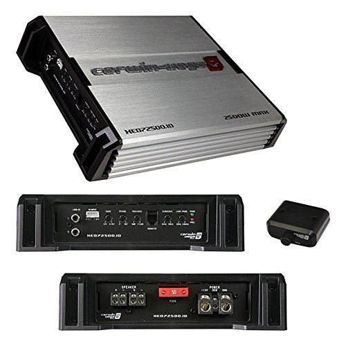 Cerwin Vega XED72500.1D 2500W Max / 500W RMS Class-D Monoblock 1 Ohm Stable