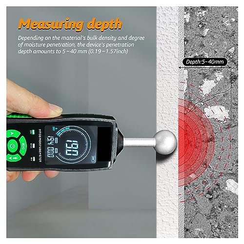 Humidimètre bois MT68 avec détecteur sans contact et écran LCD