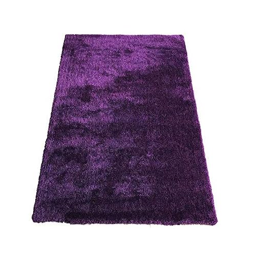 Matta golvmatta vardagsrum enkelt mode soffa soffbord supermjuk lång sammet tjockare nordisk traditionell matta (färg: Lila, storlek: 200 x 300 cm)