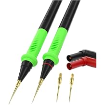 LUOWEI Multimeter Probe 1000V 20A Multimeter Test Leads Soft Silicone Cable Wire for Digital Multi Meter Needle Tips