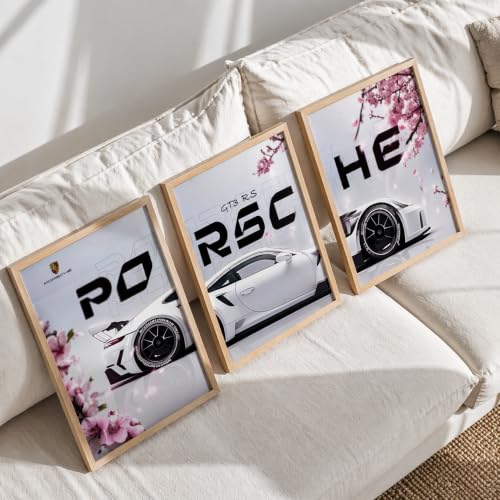 ARTATELIER Premium Sports Car Wall Art Set of 3 - Image 3
