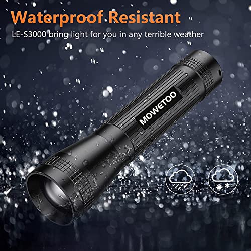 MOWETOO Torcia LED Super Bright 1500 lumen 500