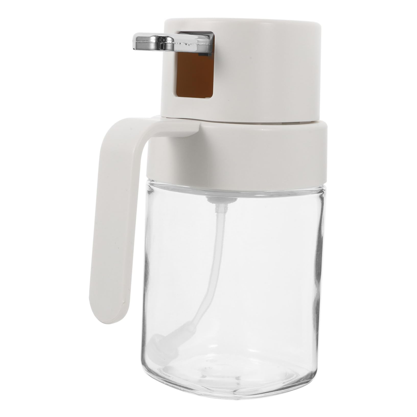 VOSAREA Glass Oil Sprayer for Cooking Ergonomic Kitchen Spray Bottle for Olive Oil No Mess Design for Frying Baking Bbq Stylish and for Air Fryer Salad
