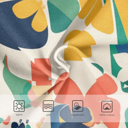 KLL Happy St Little Boys Pure Cotton Boxer Briefs Breathable Children Undies3