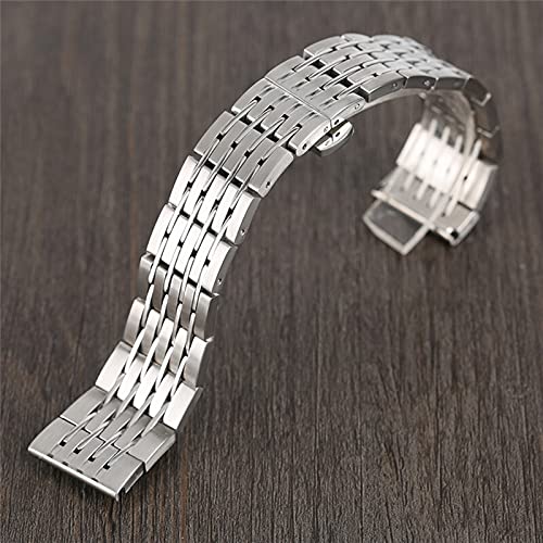 Sangle ajustable 22 mm en acier inoxydable à couper pour poignet