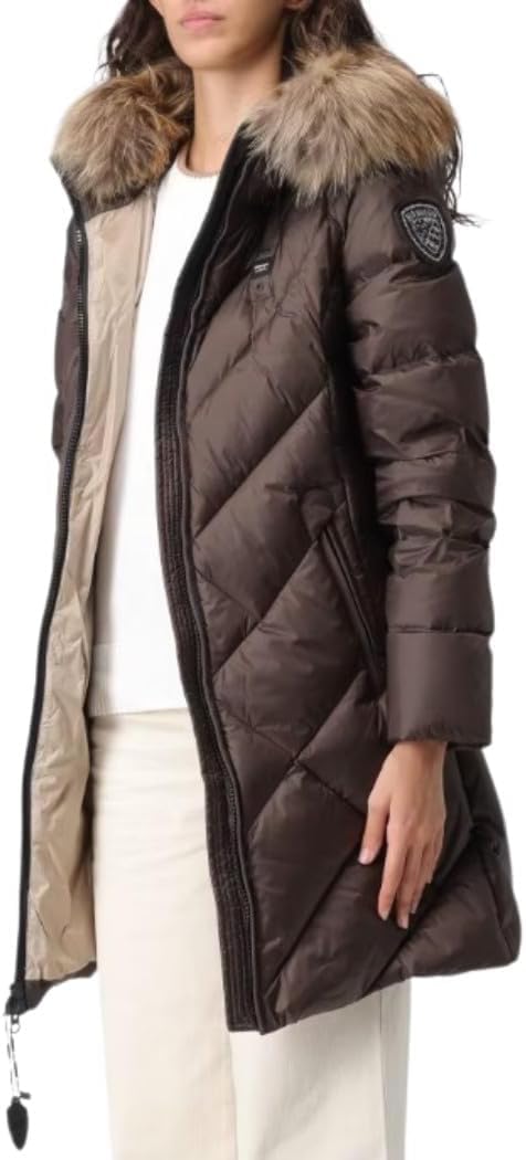 Blauer Giubbino lungo Impermeabile, Piumino lungo da donna ALTHEA 25WBLDK03098 325GR.