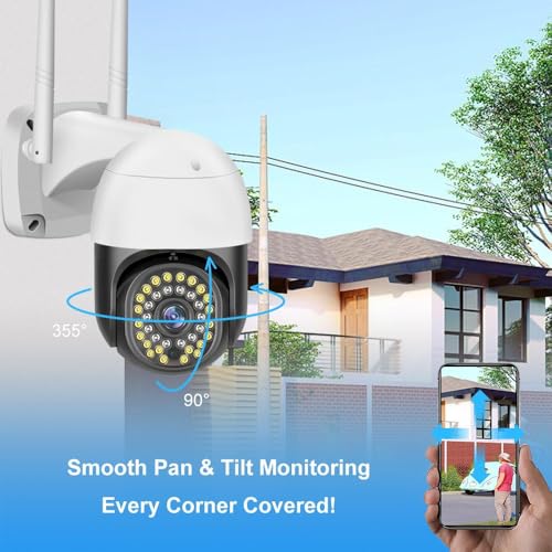 Image of TP PLUS 3MP WiFi Light Bulb Camera for Home Ind (Black Dome)