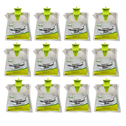 RESCUE! Disposable Yellowjacket Trap - Mountain & Pacific Formula - 12 Traps by RESCUE! - Used condition - CA$99.40