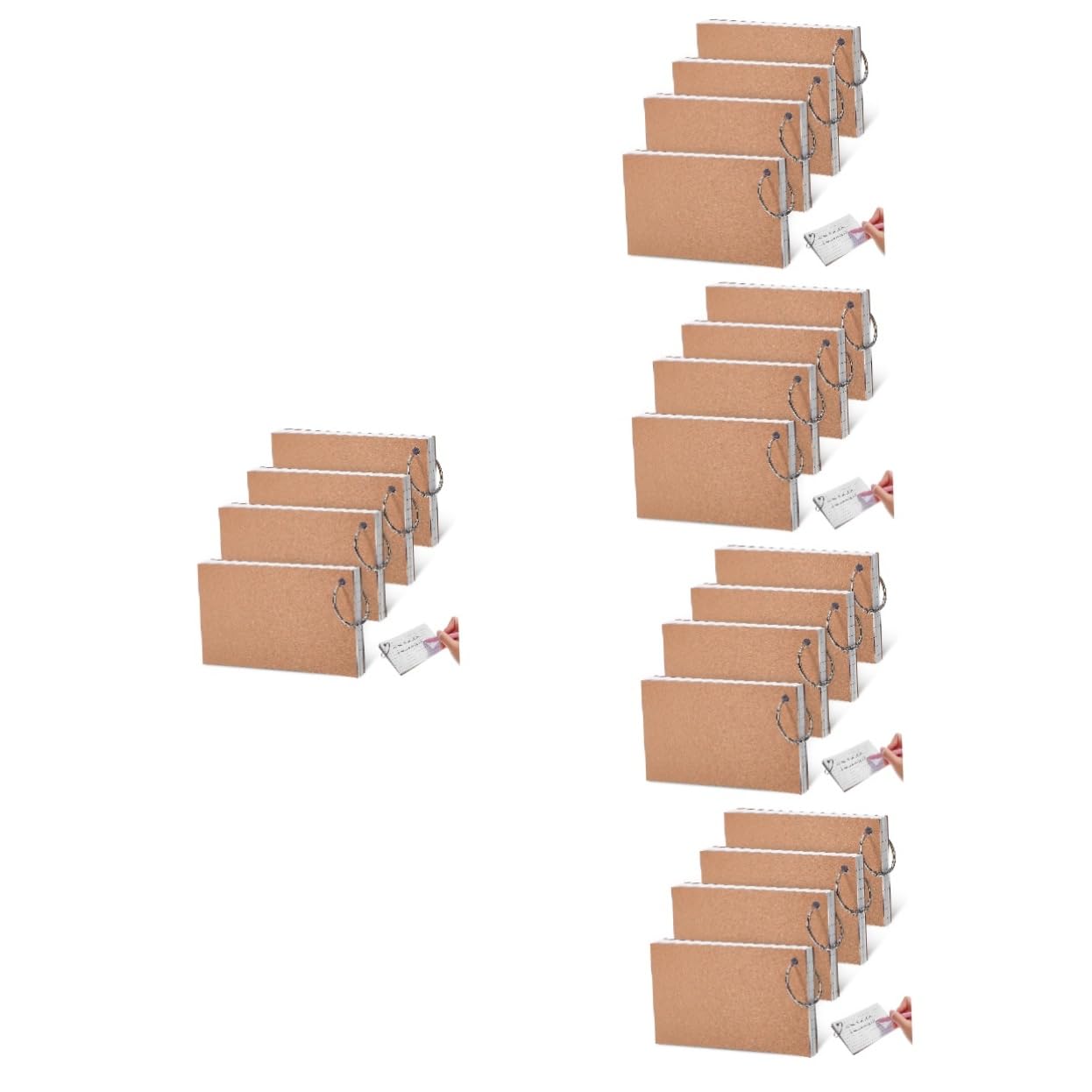 Tofficu 20pezzi Schede Flash Lined Con Anello Per Studio Schede Indice Colorate Per Note e Vocabolario Pagine Per Confezione Design Strutturato e Resistente Per Apprendimento Efficiente