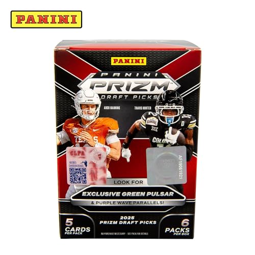 Cartes de collection PRIZM Draft Picks CFB 2025 finition chrome premium